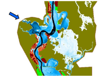  Modelarea 2D a bazinului hidrografic Olt în vederea întocmirii Hărţilor de risc 